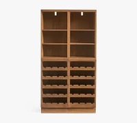 Reed Modular Bar Shelf with Wine Storage (36")