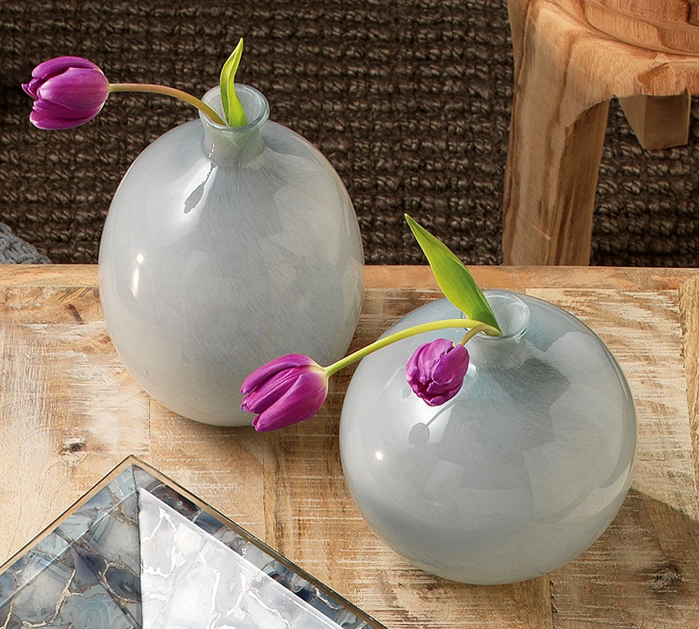 Vivienne Glass Vases - Set of 2