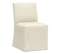 Open Box: Classic Long Dining Side Chair Replacement Slipcovers