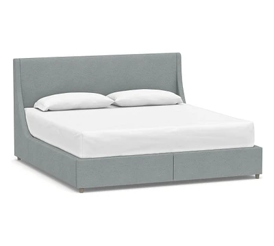 York Upholstered Platform Bed