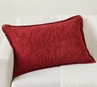 Marigold Fringe Lumbar Pillow