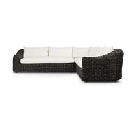 Dunemere Woven 3-Piece Outdoor Sectional (121.5")