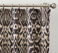 Open Box: Vega Ikat Linen Cotton Curtain