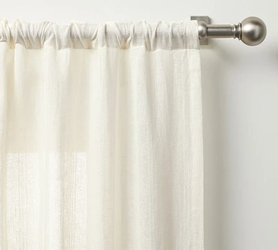 Shadow Stripe Sheer Curtain