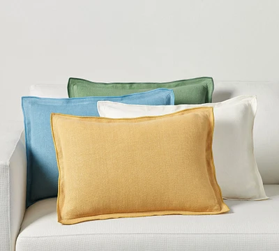 Open Box:Galen Linen Lumbar Pillow