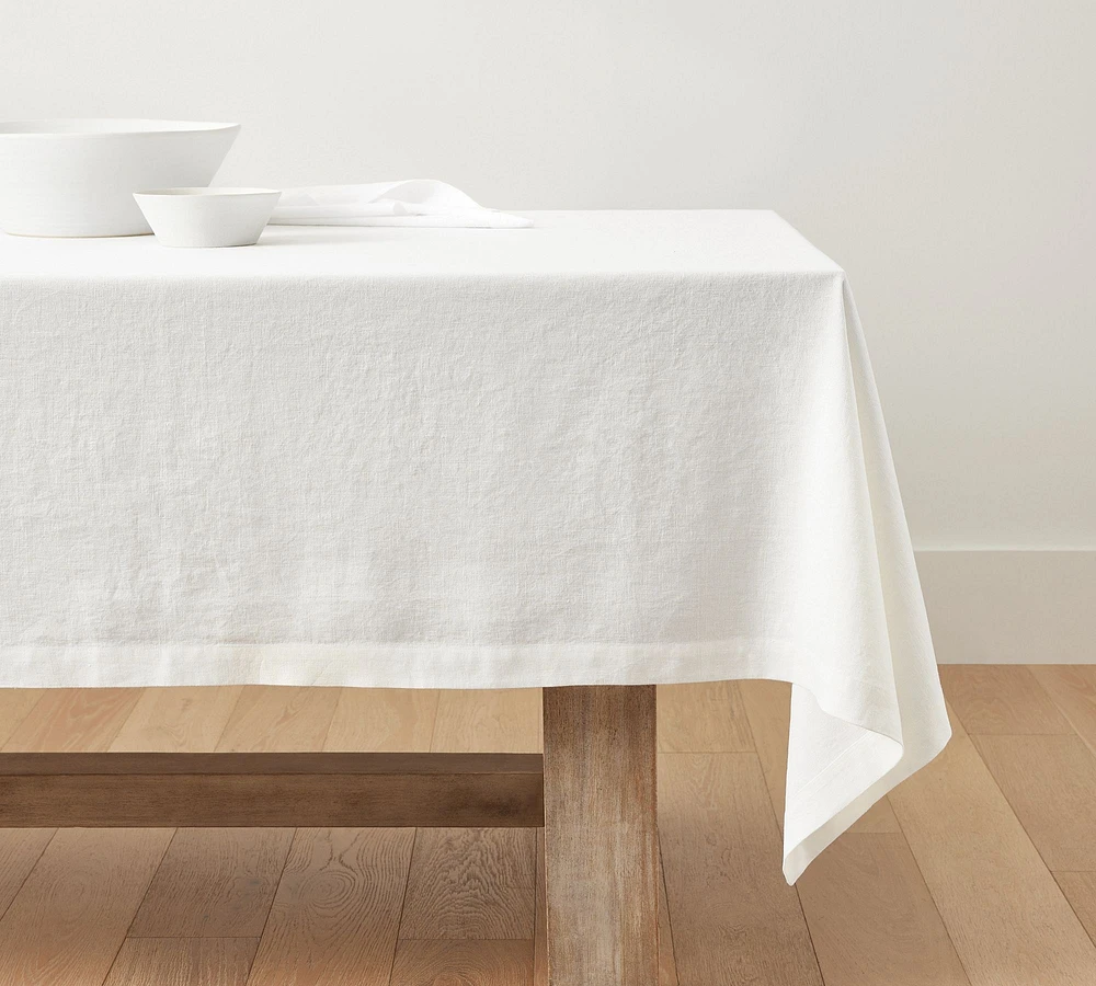 Mason Oversized Linen Tablecloth