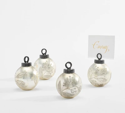 Ornament Place Card Holders - Set of 4