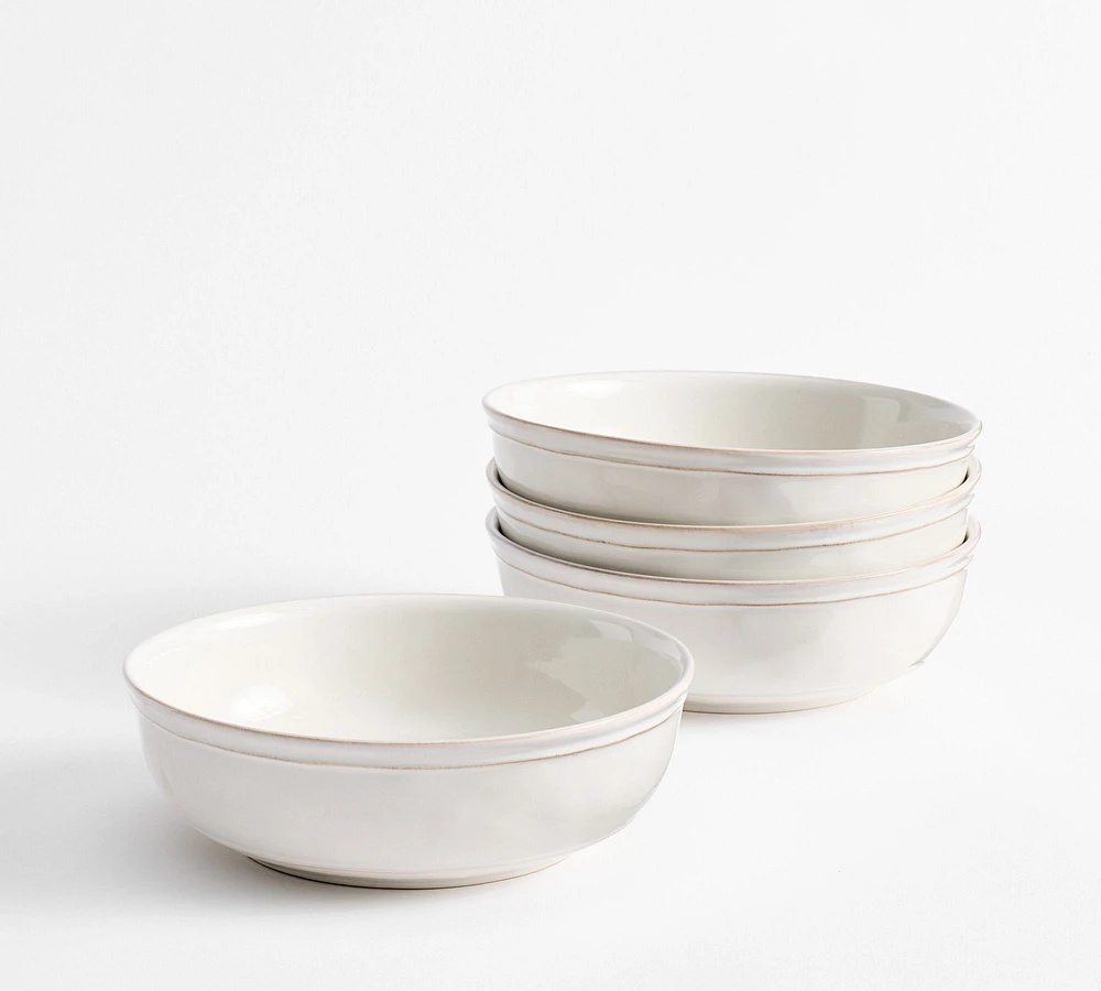 Cambria Stoneware Pasta Bowls