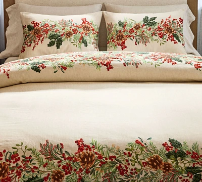 Holly Berry Wreath Duvet