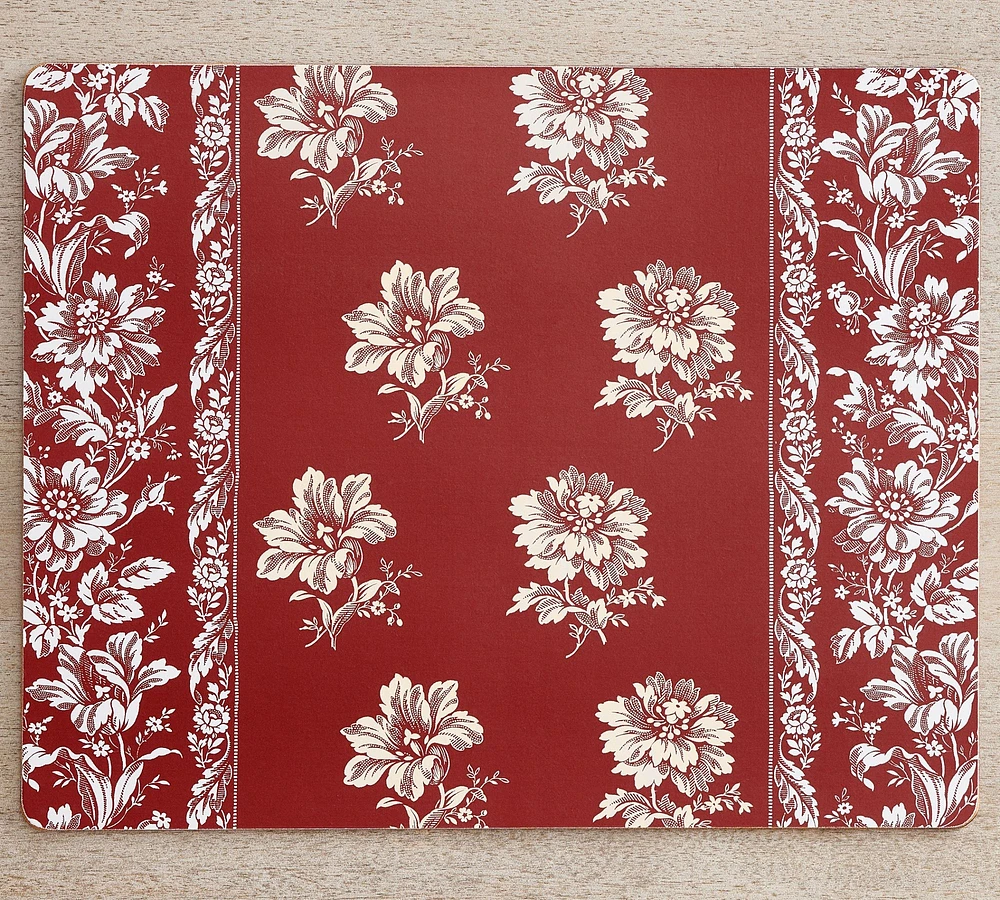 Ella Floral Cork Placemats - Set of 4