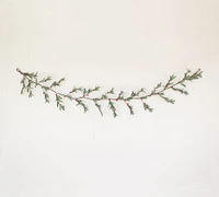 Faux Mistletoe Garland, 72"