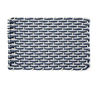 The Rope Co. Coastal Tri-Tone Handwoven Doormat