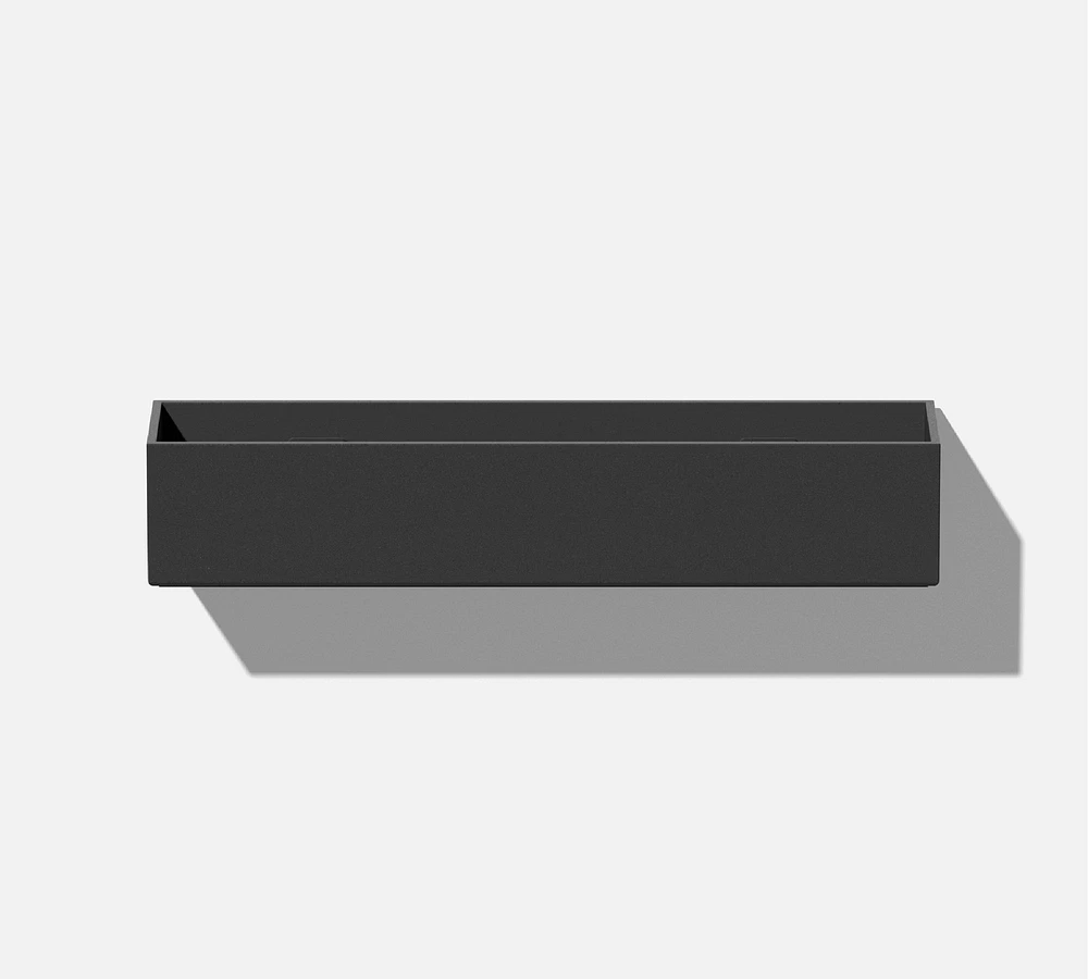 All Weather Eco Hadlee Wall Mounted Long Box Planter