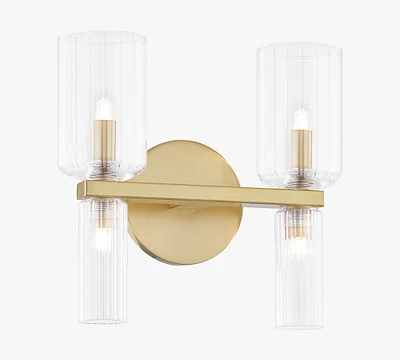 Parris Double Tube Sconce (11")