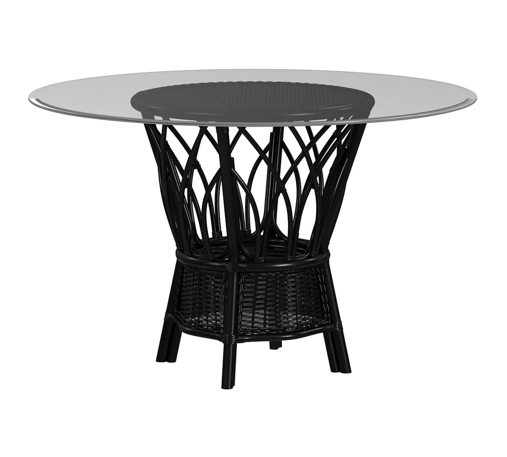 Meena Round Rattan Dining Table (48")