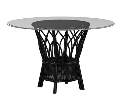 Meena Round Rattan Dining Table (48")