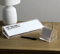 Acrylic Desk Organization with Pencil Holder