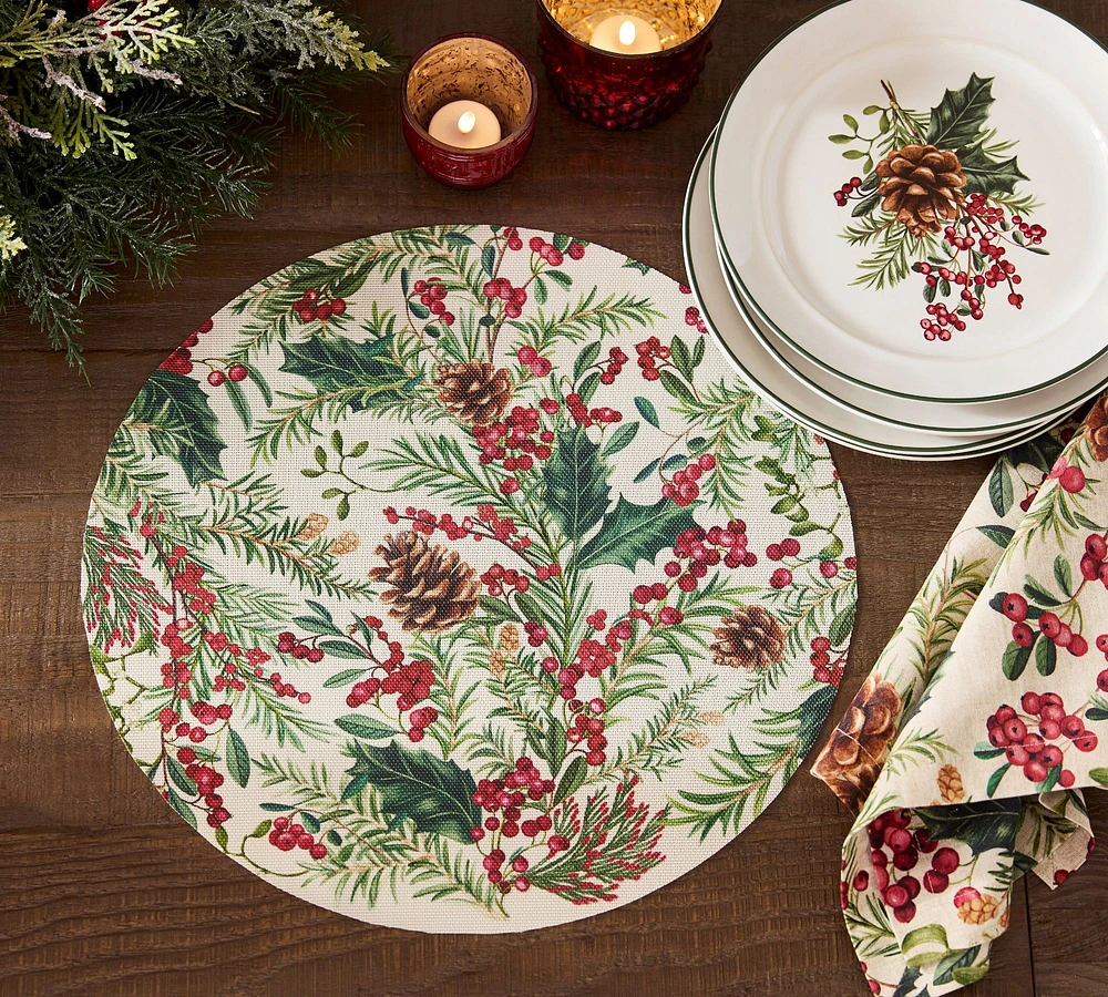 Chilewich Holly Berry Placemats