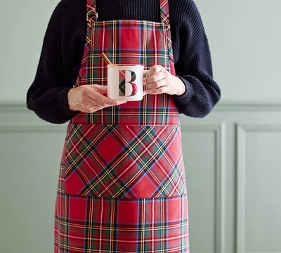 Stewart Plaid Cotton Adult Apron