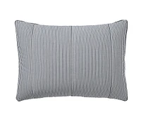 Wheaton Striped Percale Comforter Sham