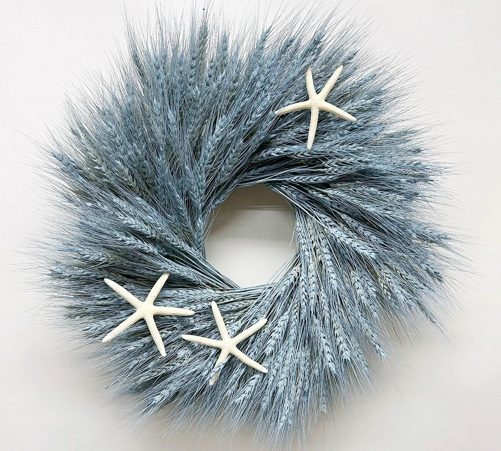 Tidal Wave Wheat Wreath