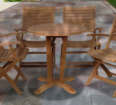 Val Teak Outdoor Bistro Table