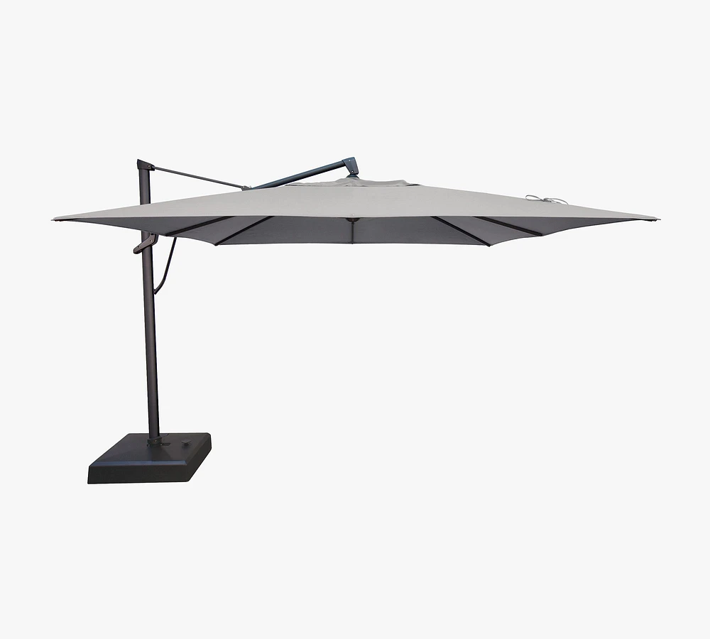 11.5' Rectangular Breenan Cantilever Outdoor Patio Umbrella