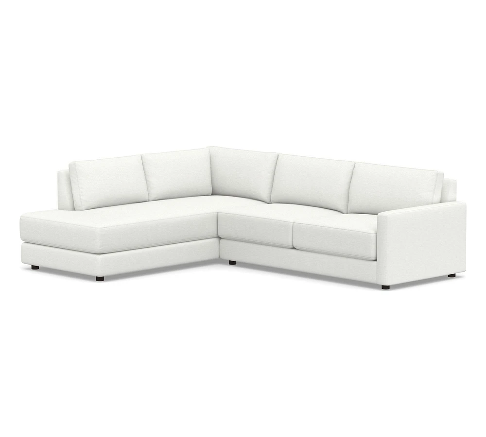 Cove Return Bumper Sectional (107")