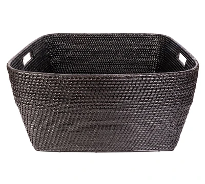 Tava Handwoven Rattan Family Basket