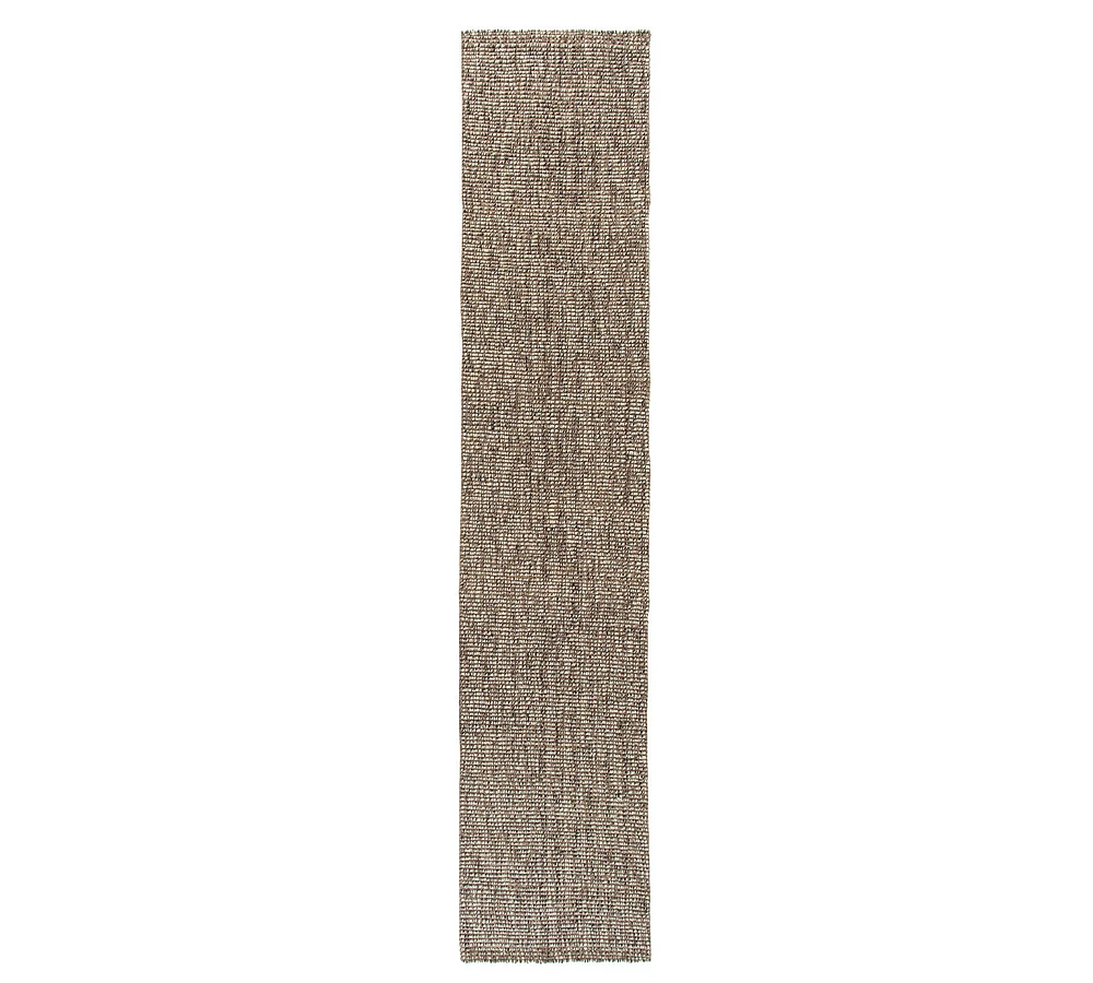 Open Box: Chunky Wool Jute Rug