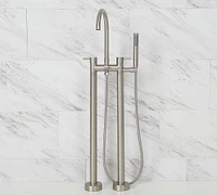 Keylan Floor Mounted Tub Filler with Handshower