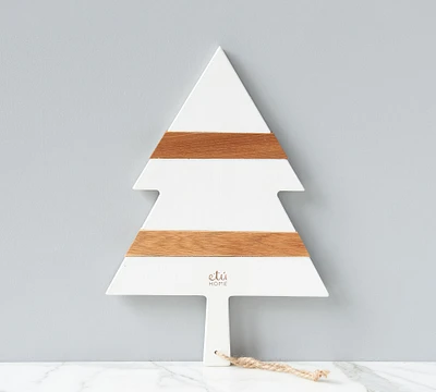 Holiday Tree Shaped Reclaimed Wood Cheese Boards