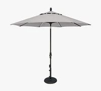 9' Round Fira LED Outdoor Patio Umbrella - Aluminum Tilt Frame