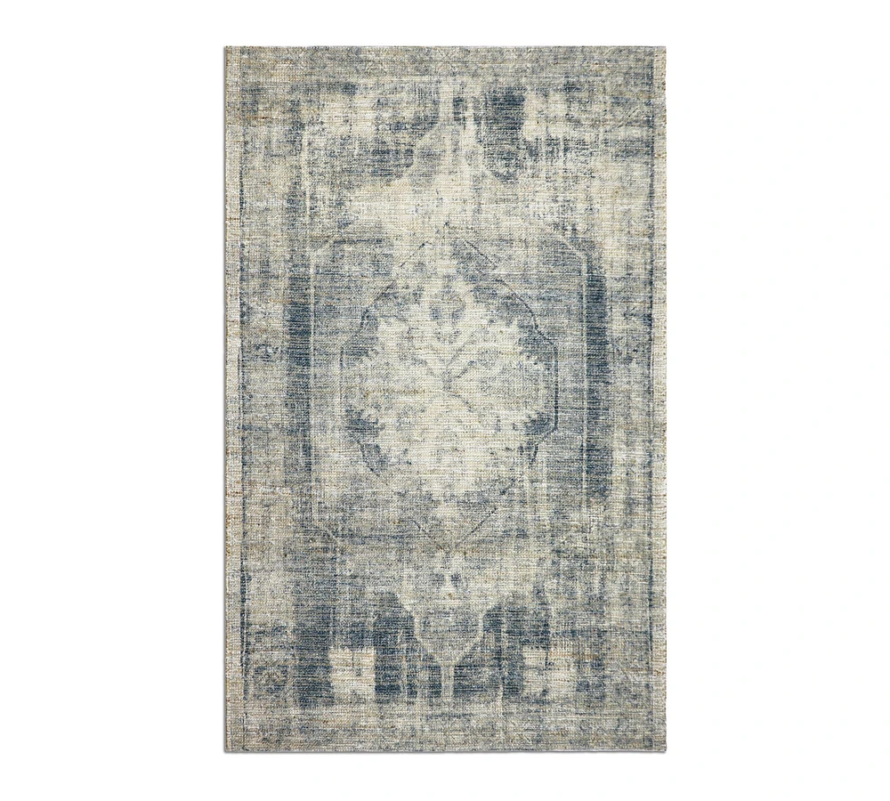 Persyn Handwoven Jute Chenille Rug