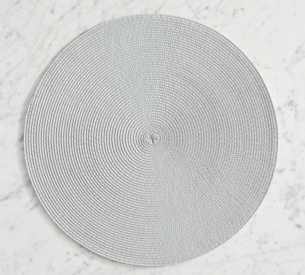 Woven Round Placemats - Set of 4