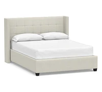 Elliot Shelter Upholstered Tufted Headboard