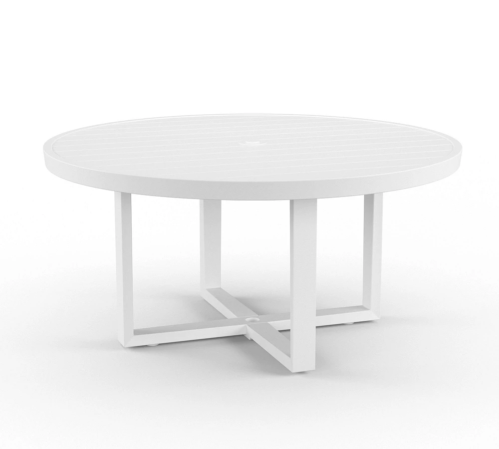 Canva Metal Round Outdoor Dining Table (60")