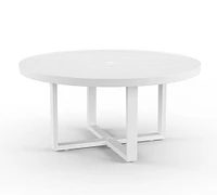 Canva Metal Round Outdoor Dining Table (60")