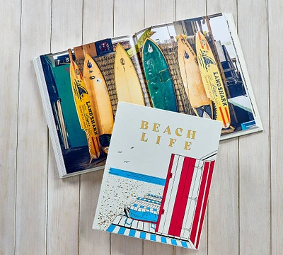 Beach Life Leather-Bound Book