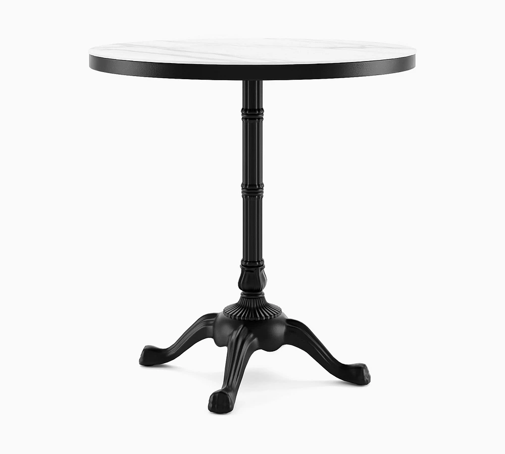 Round Pedestal Outdoor Bistro Table (30")