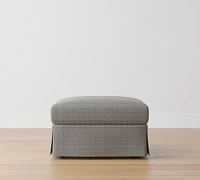 Langston Slipcovered Ottoman