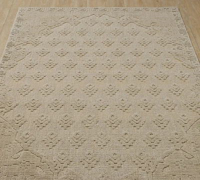 Louise Handwoven Wool Jute Rug