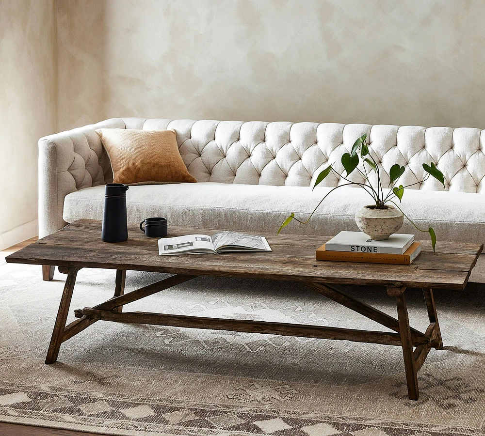 Zetta Rectangular Coffee Table (70")