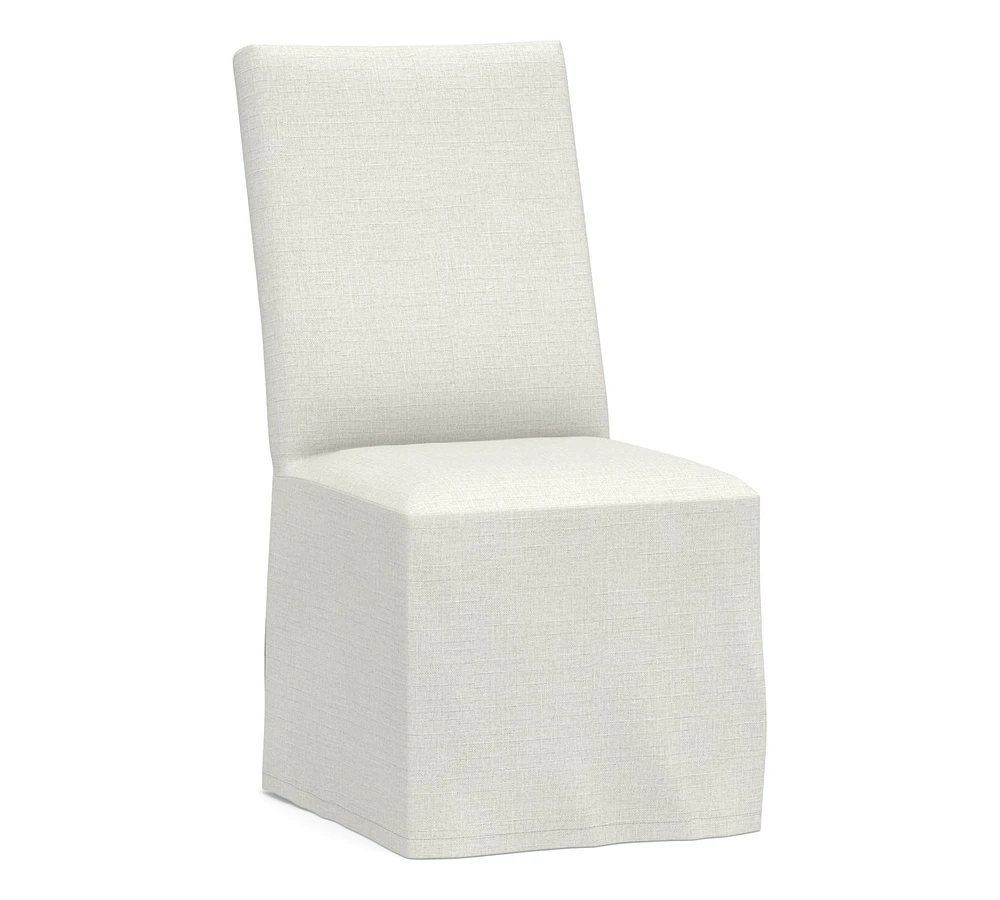 Open Box: PB Comfort Square Dining Side Chair Replacement Slipcovers