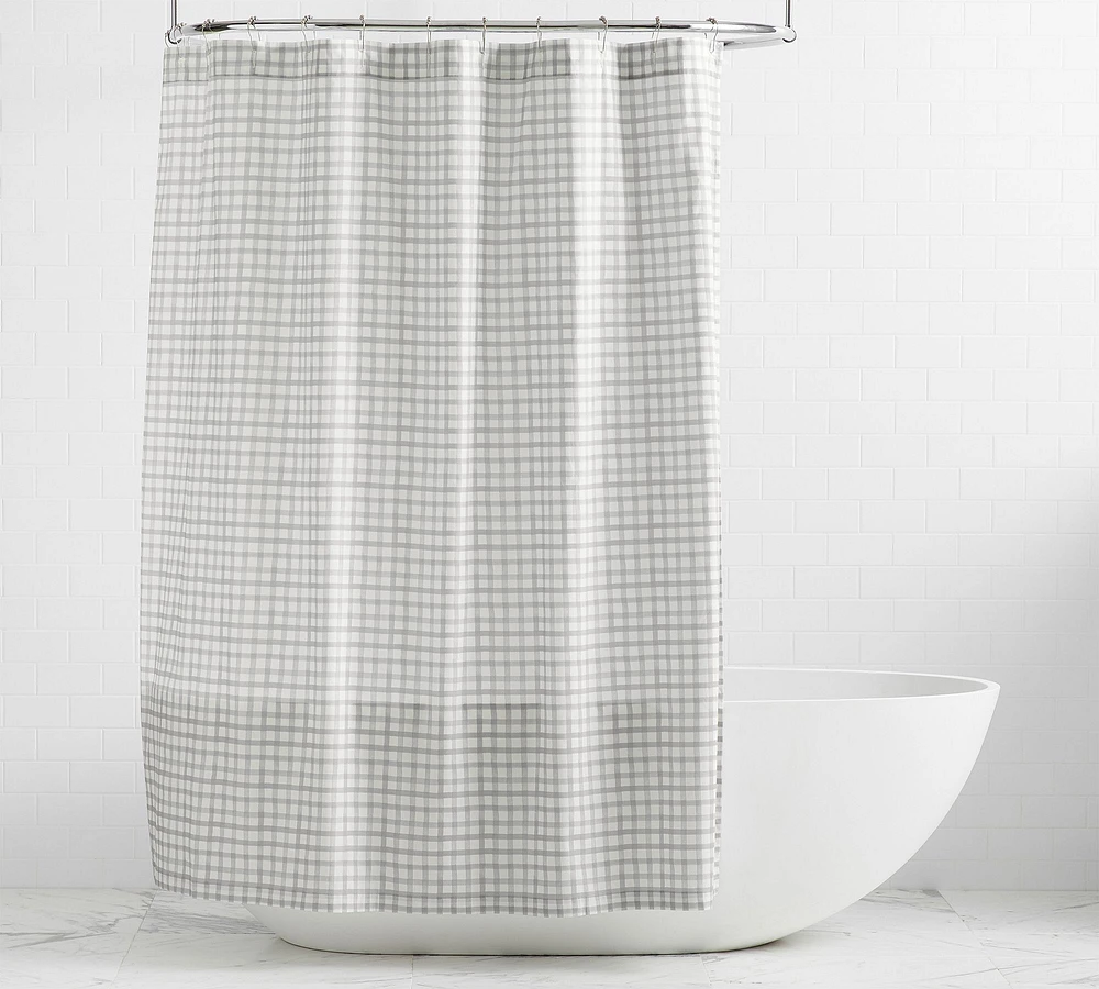 Kipton Plaid Shower Curtain