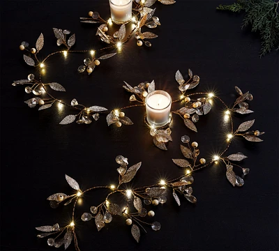 Rustic Leaf String Lights