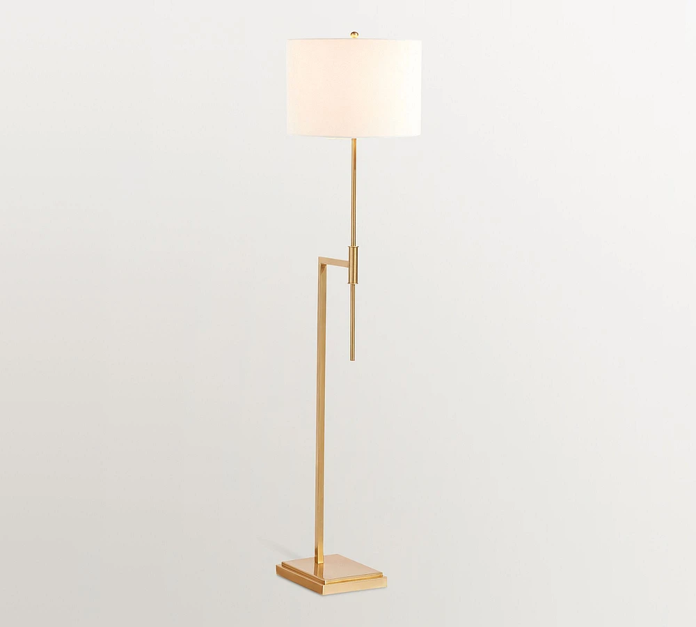 Atticus Metal Floor Lamp (50")