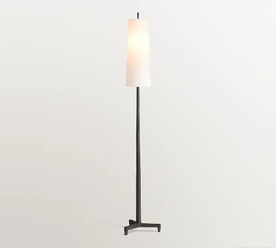 Open Box: Fallon Forged-Iron Floor Lamp (70")