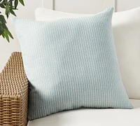 Sunbrella® Pickstitch Striped Outdoor Pillow