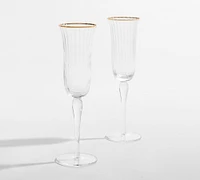 Monique Lhuillier Tatum Champagne Flutes - Set of 2